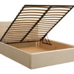 Ліжко Дюна 1600*2000 с п/м Аляска 10 сірий