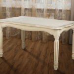 Стіл журнальний Венеціанський 100*60, слонова кіст