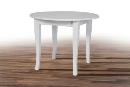 Стіл обідній Остін 1000*1000 білий/матовий---