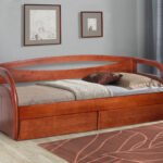 Ліжко Баварія з ящи. 900*2000, біла