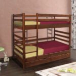 Ліжко Засоня  двоповерхова 800*1900, св. горіх