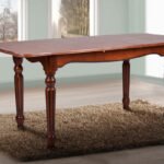 Стіл обідній Венеція (140+40)/85, горіх