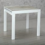 Стіл Слайдер 815 (1630) * 670, білий мат/урбан