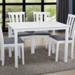 Комплект Юджин (1+4) Білий/WHITE