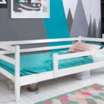 Ліжко Соня з огорожою 800*2000, білий