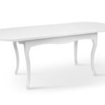 Стіл обідній Олівер (1500+500)*845, білий