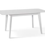 *Стіл Модерн 120(160)*75, білий/білий