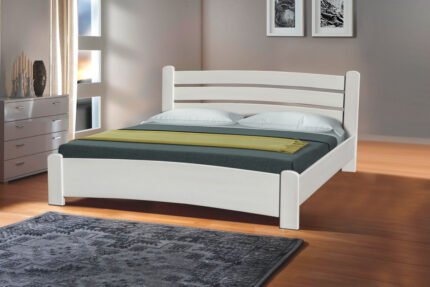 Ліжко Софія К 1600*2000, вільха/білий