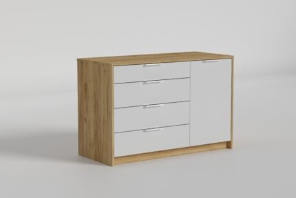 Комод Aura/Аура №3, Готові кольорові рішення  Дуб Кремона Канноло