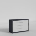 Комод Aura/Аура №1, Готові кольорові рішення  Сіра Глина