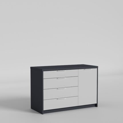 Комод Aura/Аура №1, Готові кольорові рішення  Дуб Крафт золотий