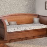 Ліжко Адріатика 800*1900, каштан (246 )