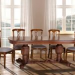 Стіл обідній Барон 200(+40)*100, темний горіх