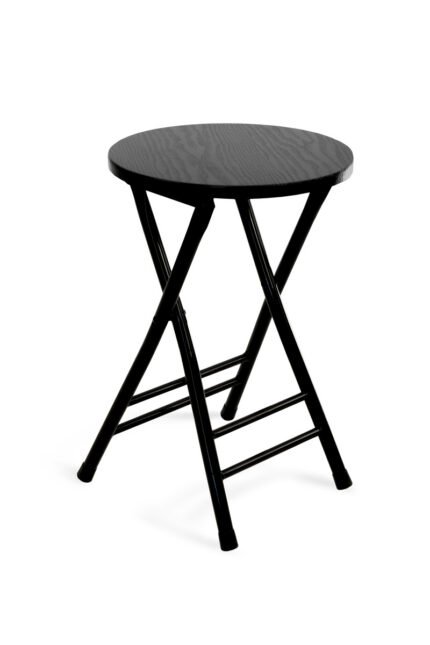 Табурет розкладний Чіп, венге/чорний