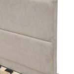 Ліжко Камелот 800*2000, Г ліве  Аляска 15 беж