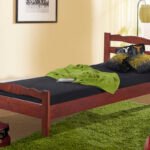 Ліжко Венера  900*2000, вільха/темний горіх