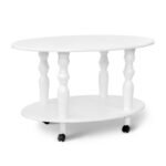 Стіл журнальн Прадо (920*600*570), білий