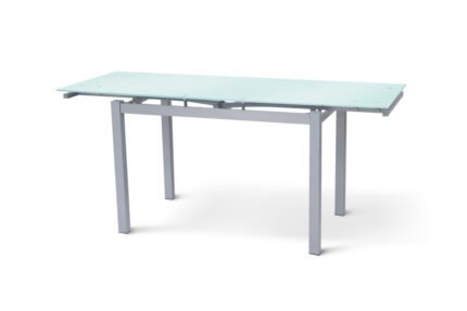 Стіл Венді XS-1025, 110/170*70, білий/сірі ноги