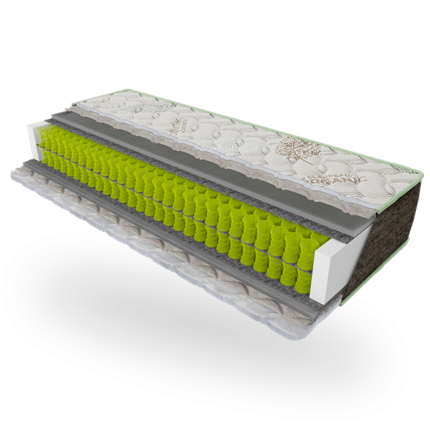 Ортопедичний матрац Sleep&Fly Organic DELTA, 150х200