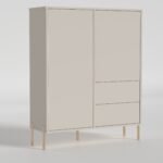 Шафа розпашна Dominika/Домініка, Готові кольорові рішення  Шиншила сіра