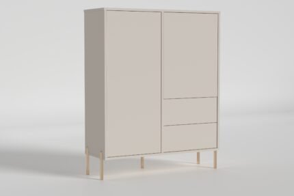 Шафа розпашна Dominika/Домініка, Готові кольорові рішення  Шиншила сіра