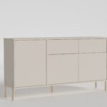 Тумба Dominika/Домініка №2, Готові кольорові рішення  Шиншила сіра