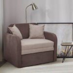 Диван Карлсон 1,3 (Аляска 03/23) кофейн/бежевий