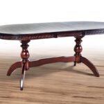 Стіл обідній Оскар Версаче (160+40)/90 венге шок--