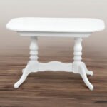 Стіл обідній Шервуд ( 120*40 ) 80, слон.кістка---