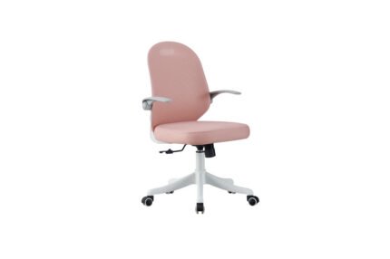 Стілець офісний Асті, рожевий