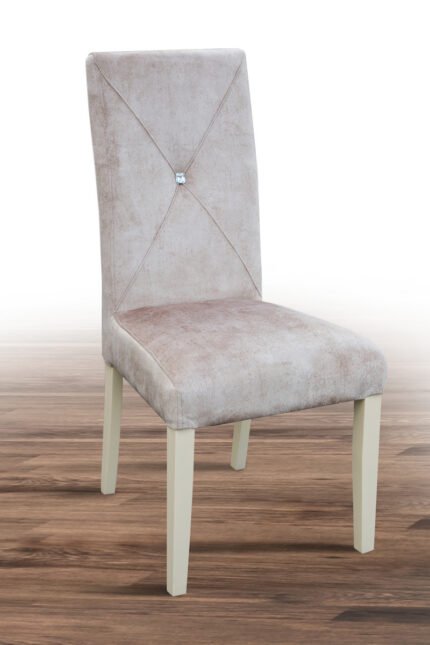 Стілець обідній Дімас слон.кость/беж тканина---