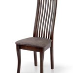 Стілець Жасмін, горіх темн/коричнева ткан