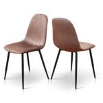 Стілець Нота, чорний/ шоколад G062-07