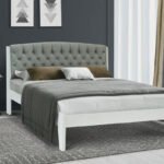 Ліжко Вірджинія 1600*2000 ,білий,беатрис 46