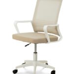 Стілець офісний Веб, бежевий/білий