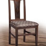 Стілець Юля тверд.спинка (т.горіх/авилла2/7)