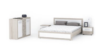 Спальня Anita (Аніта) Комплект 2, Готові кольорові рішення  Сіра Глина