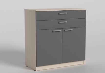 Комод 10, Готові кольорові рішення  Дуб сонома світлий