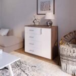 (№04) Комод 1 дверка+4 шухляди