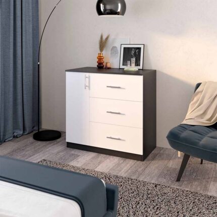 (№05) Комод 1 дверка+3 шухляди