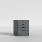 Комод Urban/Урбан 4S, Готові кольорові рішення  Сіра Глина