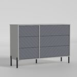 Комод Leada/Леада, Готові кольорові рішення  Дуб Кремона Toppo