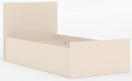 Ліжко 1 спальне 1,0 м "Ліра" (ш.1000 / в.650 / г.2052)