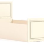 Ліжко 1 спальне 1,0 м "Тіффані" (ш.1000 / в.650 / г.2052)