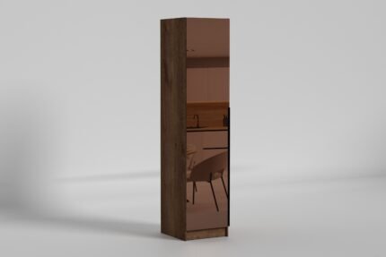 Пенал Noir/Нуар №2, Готові кольорові рішення  Дуб Бароко Рістретто