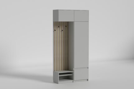 Передпокій Space/Спейс №2, Готові кольорові рішення  Дуб Евок скам'янілий