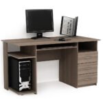 Стіл комп'ютерний C511, Готові кольорові рішення  Дуб Бароко Бурштиновий