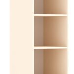 Шафа 1Д + полиці "Тіффані" (ш.400 / в.2400 / г.570)