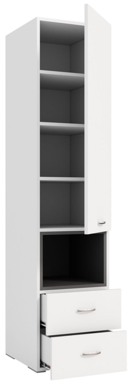 Шафа 1Д + 2Ш "Тоскана" ДСП (ш.500 / в.2225 / г.420)