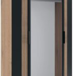 Шафа 2Д "Лайн Декор" ДСП (ш.1000 / в.2225 / г.570)